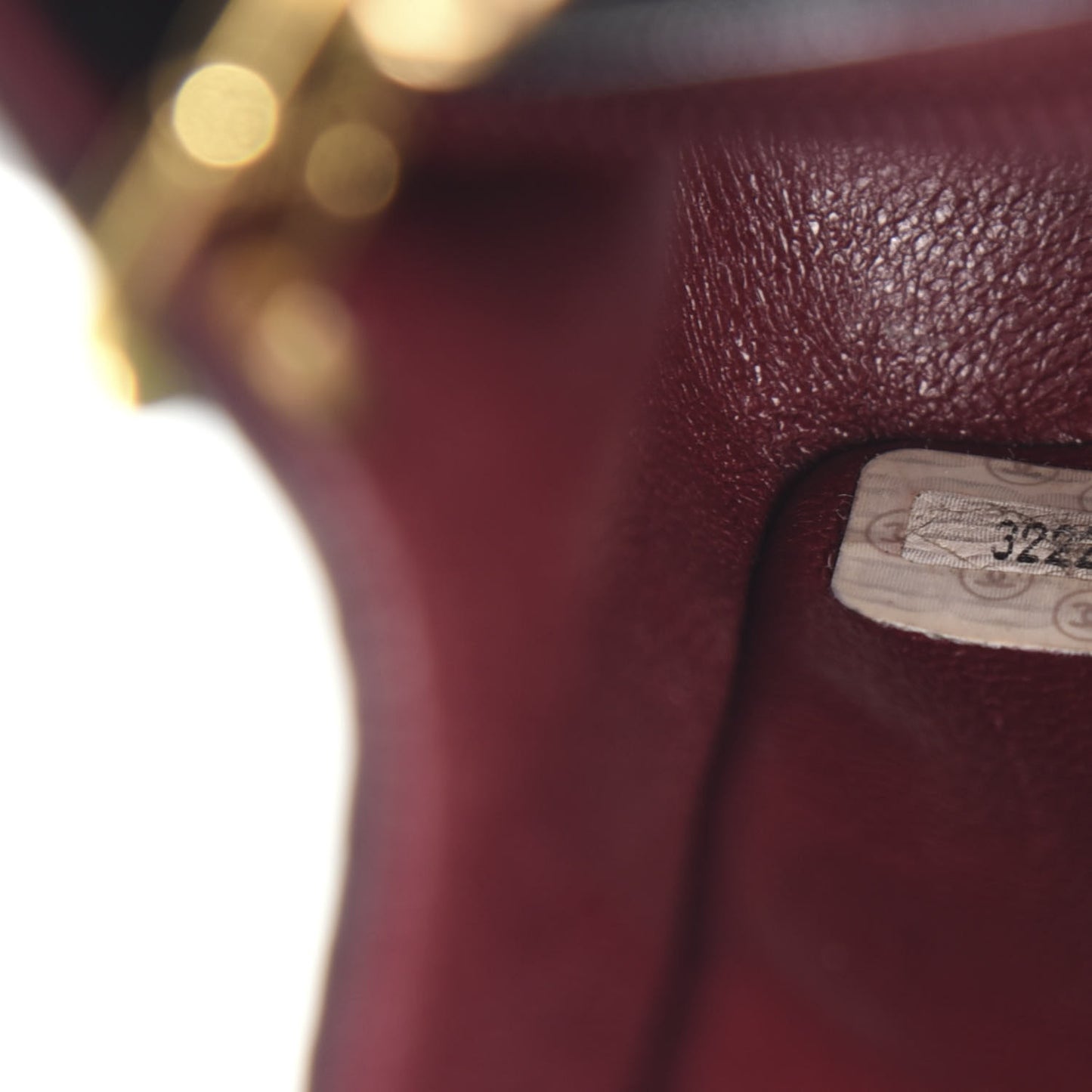 Lambskin Mini Square Flap Brown