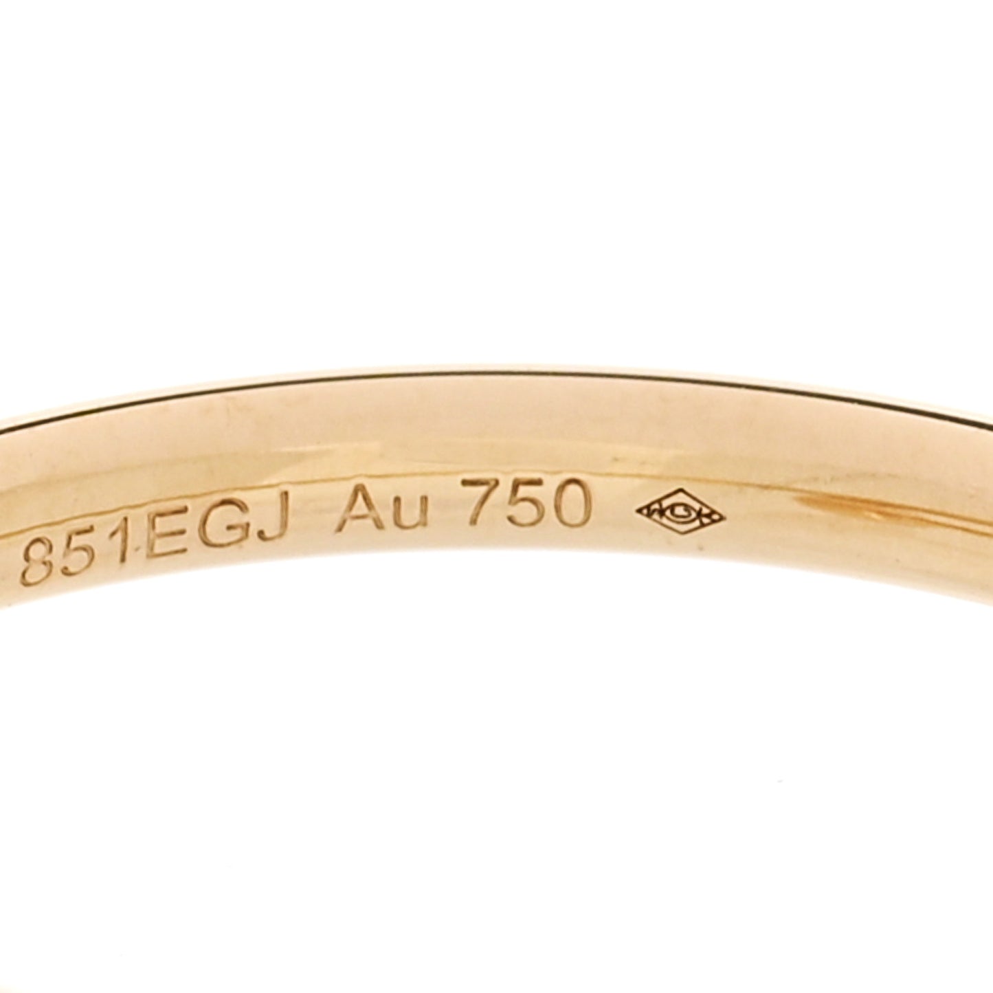 18K Yellow Gold Small Juste Un Clou Ring 52 6