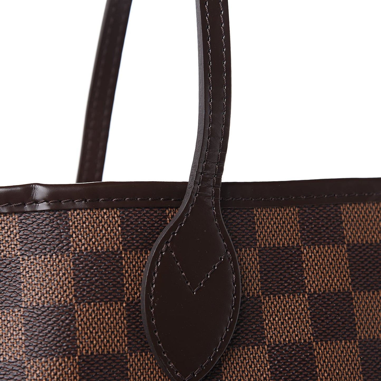 Damier Ebene Neo Neverfull MM Rose Ballerine