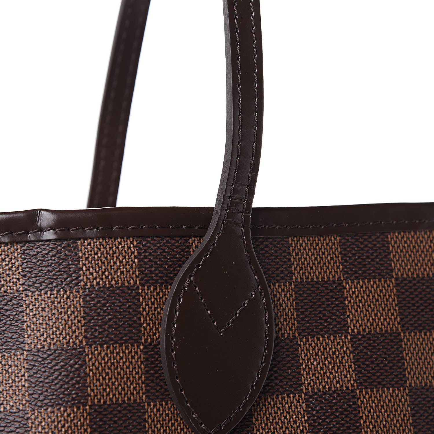 Louis Vuitton Damier Ebene Neo Neverfull MM Rose Ballerine 9 of 10