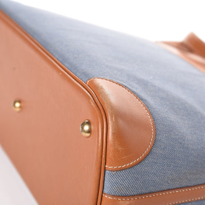 Hermes Veau Sikkim Denim Bolide 35 Gold 13 of 15