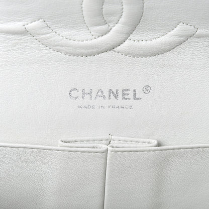 Chanel Caviar Quilted 2.55 Reissue 225 Bijoux Chain Flap White 7 of 10