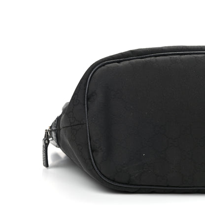 Gucci Nylon Monogram Medium Dome Bag Black 9 of 11