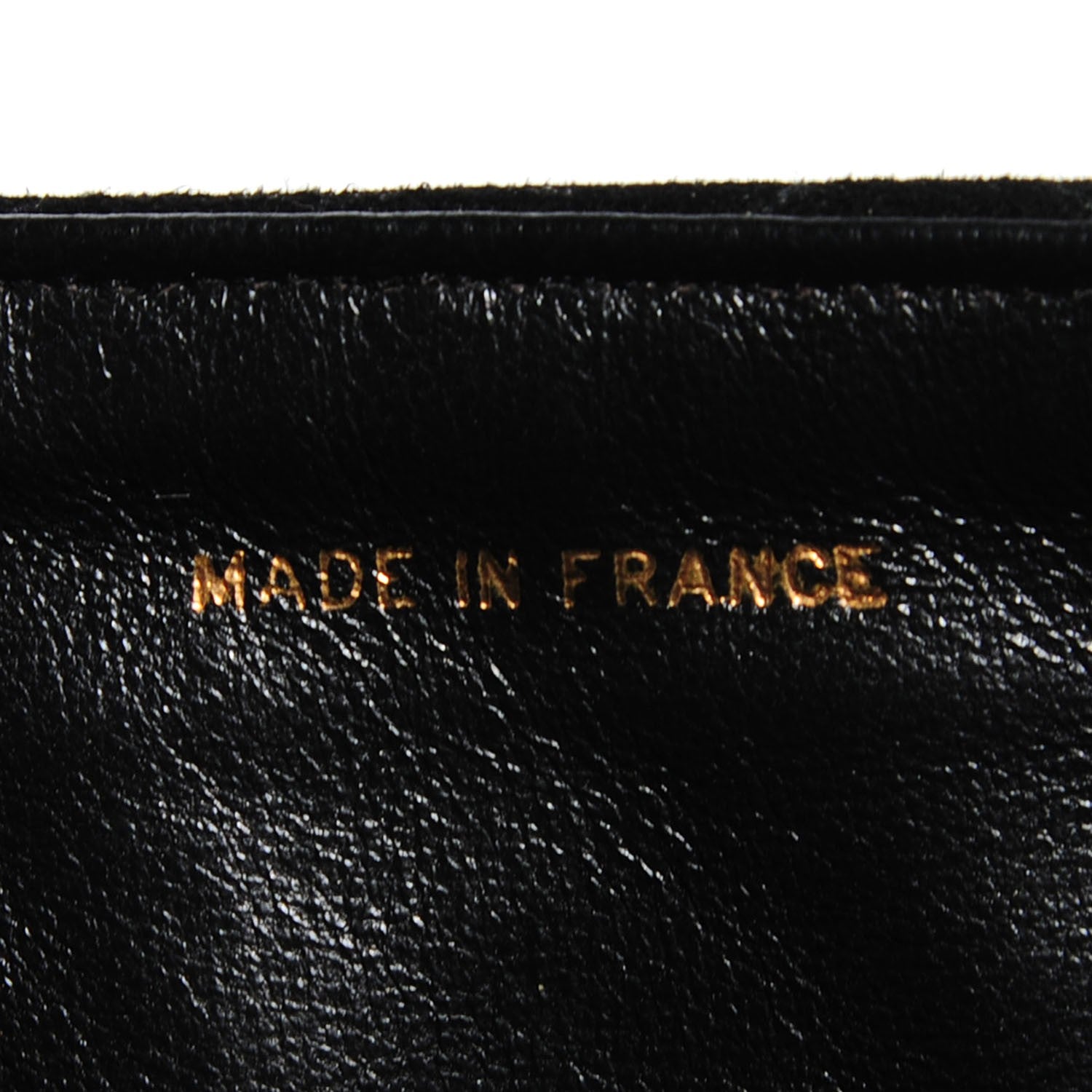 Chanel Suede Quilted Small Gripoix Flap Black 8 of 10