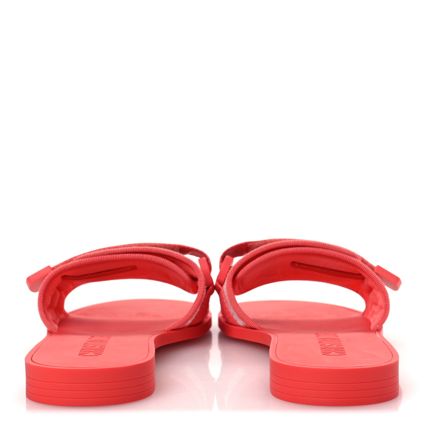 Christian Dior Nylon Dio(r)evolution Slide Sandals 39 Pink 6 of 10