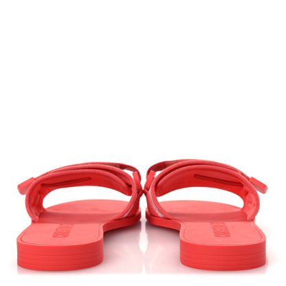 Christian Dior Nylon Dio(r)evolution Slide Sandals 39 Pink 6 of 10