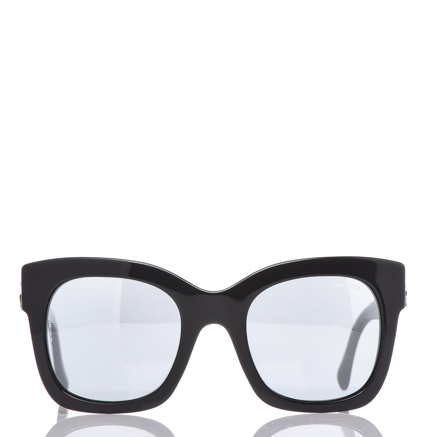 Chanel CC Sunglasses 5357 Black 2 of 7