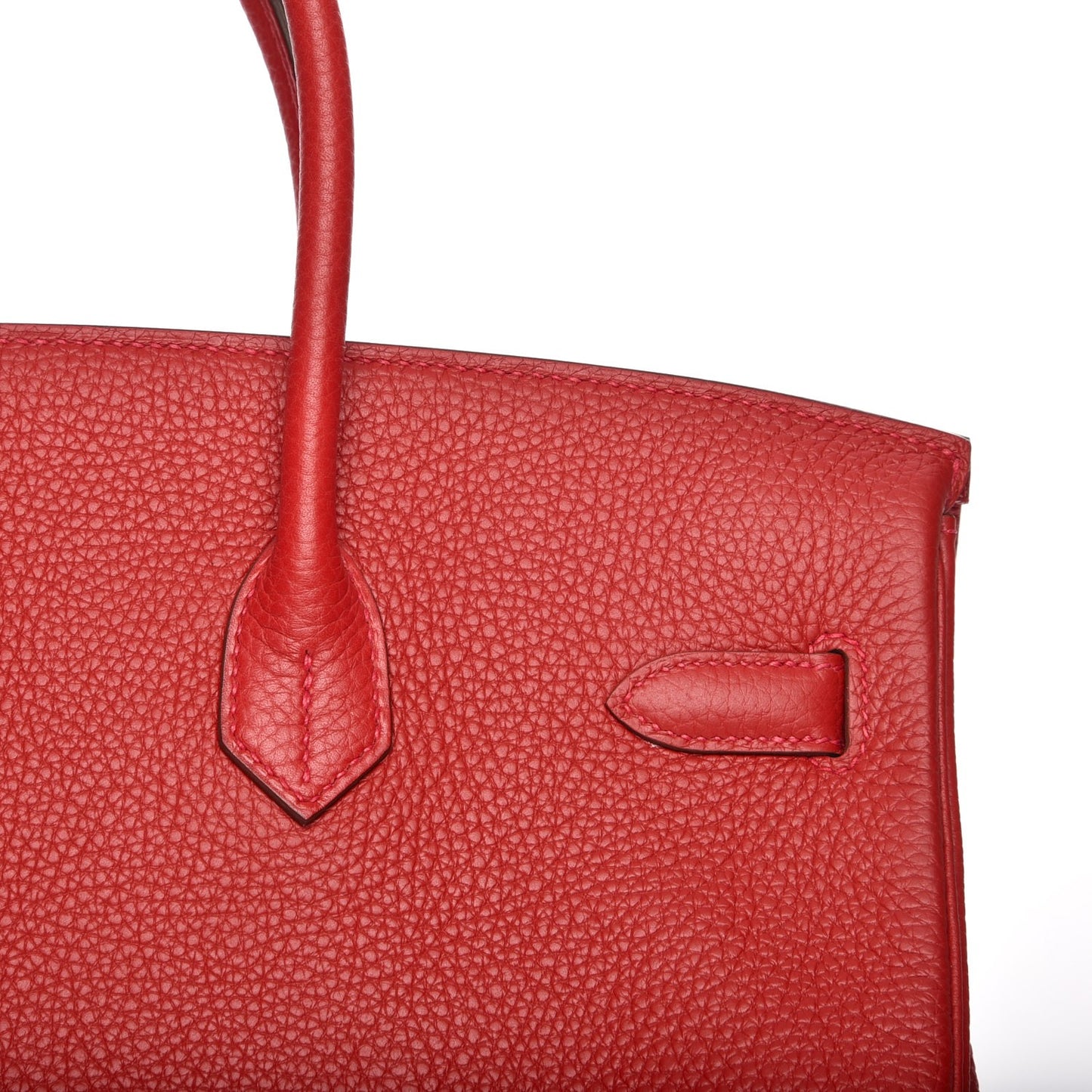 Togo Birkin 35 Rouge Casaque
