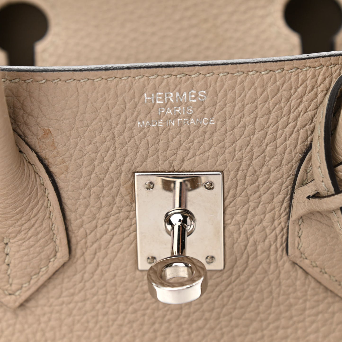 Togo Birkin 25 Gris Tourterelle