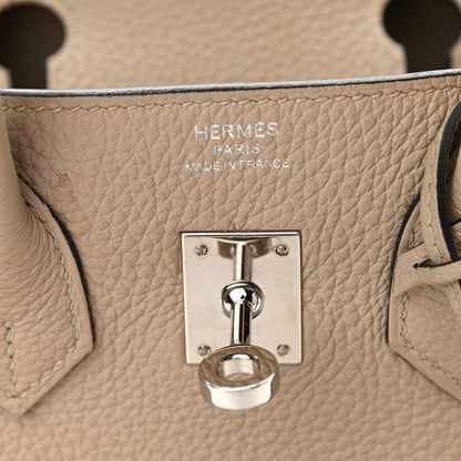 Hermes Togo Birkin 25 Gris Tourterelle 6 of 14