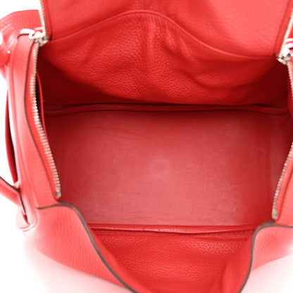 Hermes Taurillon Clemence Lindy 30 Rose Jaipur 5 of 12