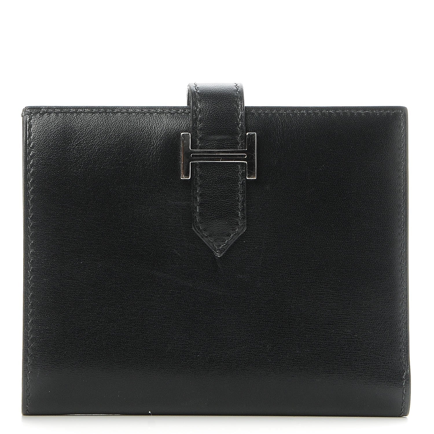 Hermes Box Bearn Compact Wallet Black 1 of 8