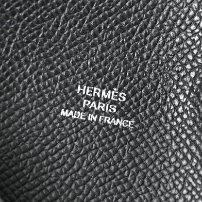 Hermes Epsom Calvi Card Case Black 6 of 8