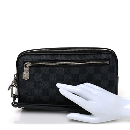 Louis Vuitton Damier Graphite Alpha Clutch 2 of 7