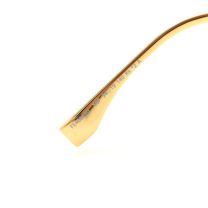 Fendi Acetate FF Fendi Butterfly Sunglasses FE40083U Brown 6 of 7