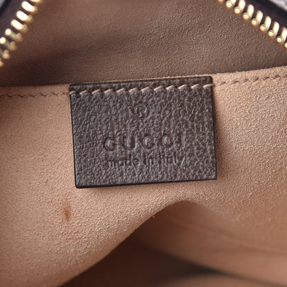 Gucci GG Supreme Monogram Web Mini Ophidia Shoulder Bag Brown 9 of 13