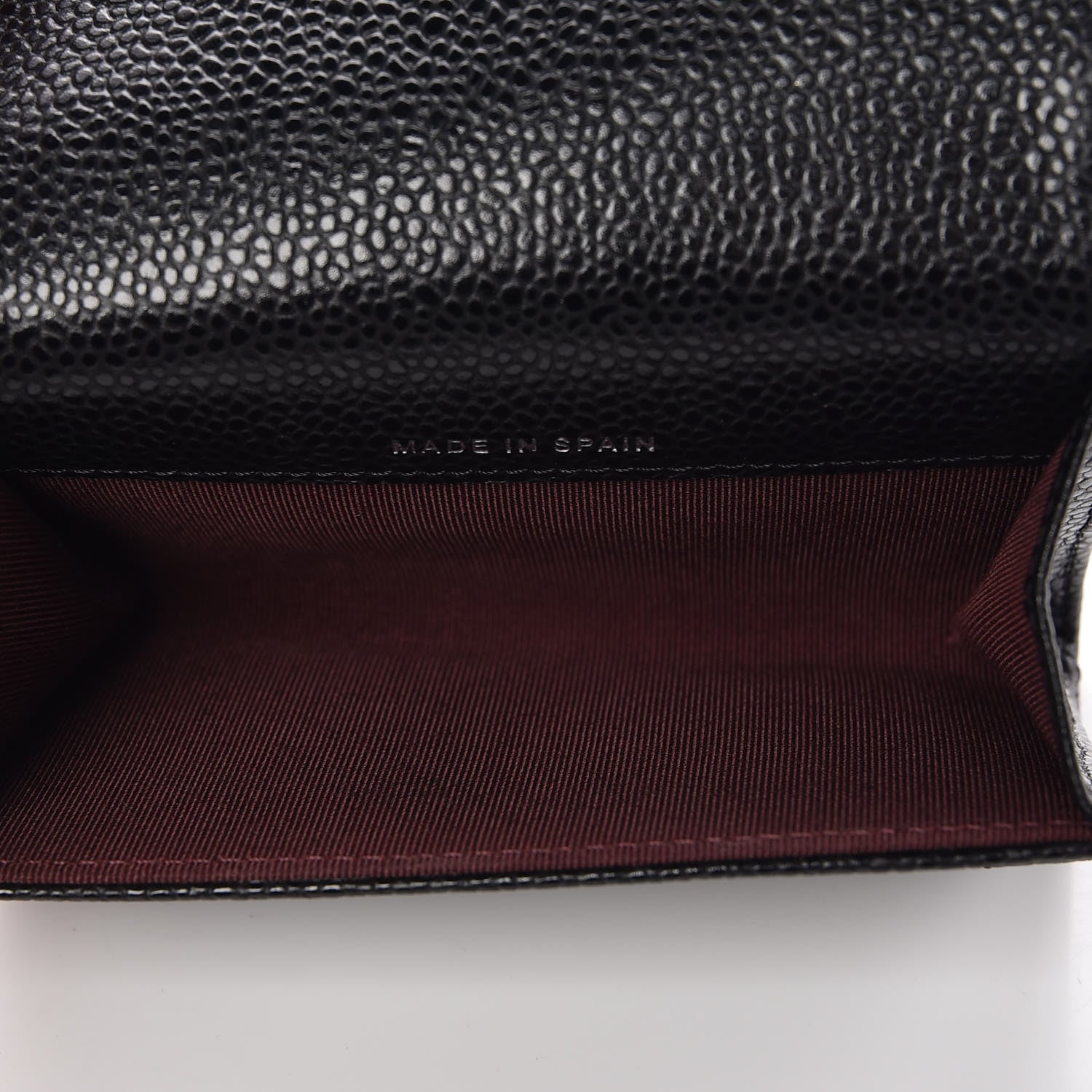 Chanel Caviar Quilted Flap Card Holder Black 5 of 7