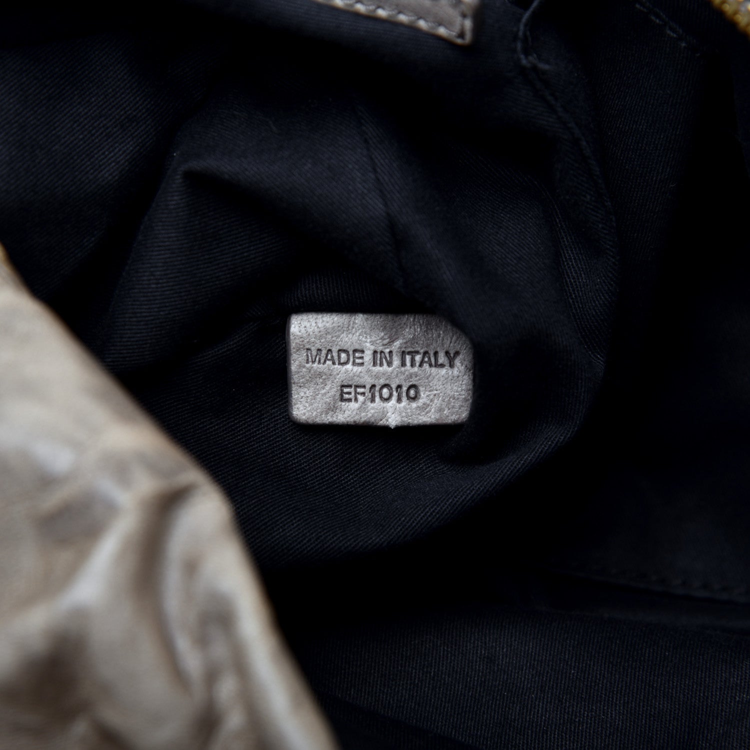 Givenchy Tumbled Sheepskin Small Pandora Charcoal 9 of 10