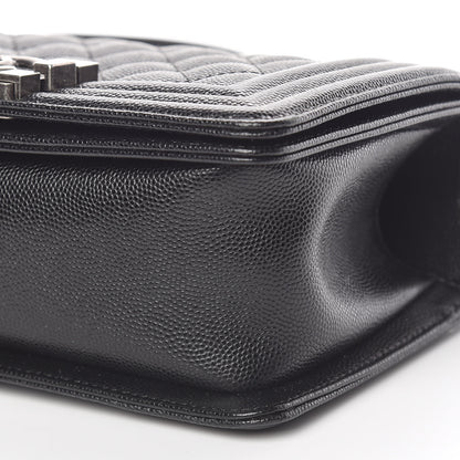 Chanel Caviar Quilted Small Boy Flap Black 7 of 11