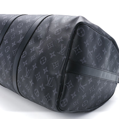 Louis Vuitton Monogram Eclipse Keepall Bandouliere 45 11 of 11