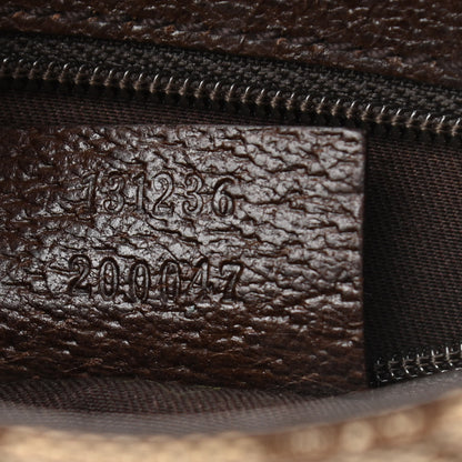 Gucci Monogram Waist Pouch Bag Dark Brown 10 of 11