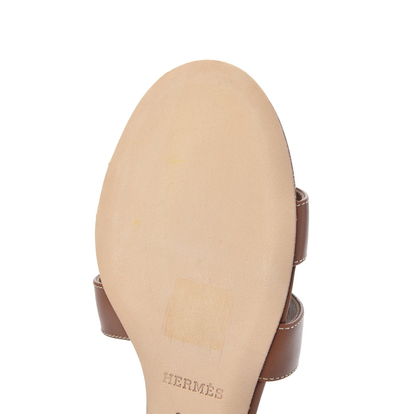 Calfskin Oasis Sandals 37.5 Gold