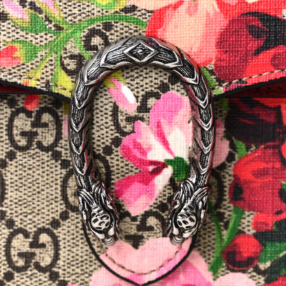 Gucci GG Supreme Monogram Blooms Super Mini Dionysus Shoulder Bag Beige Multicolor Dry Rose 5 of 5