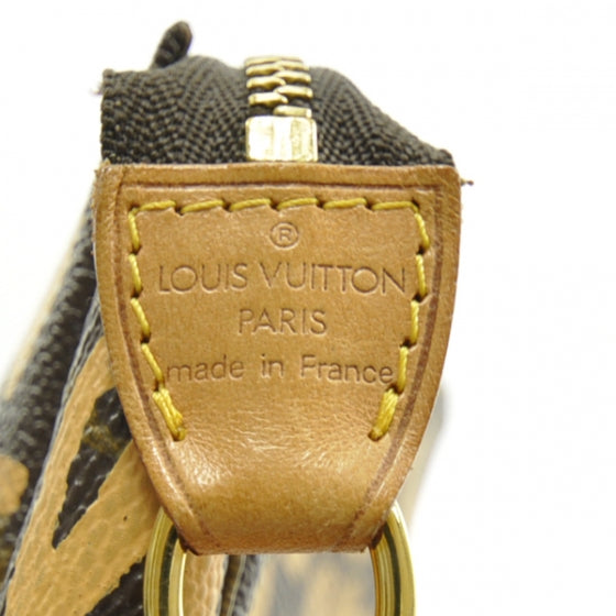 Louis Vuitton Monogram Graffiti Pochette Accessories Peach 1 of 1
