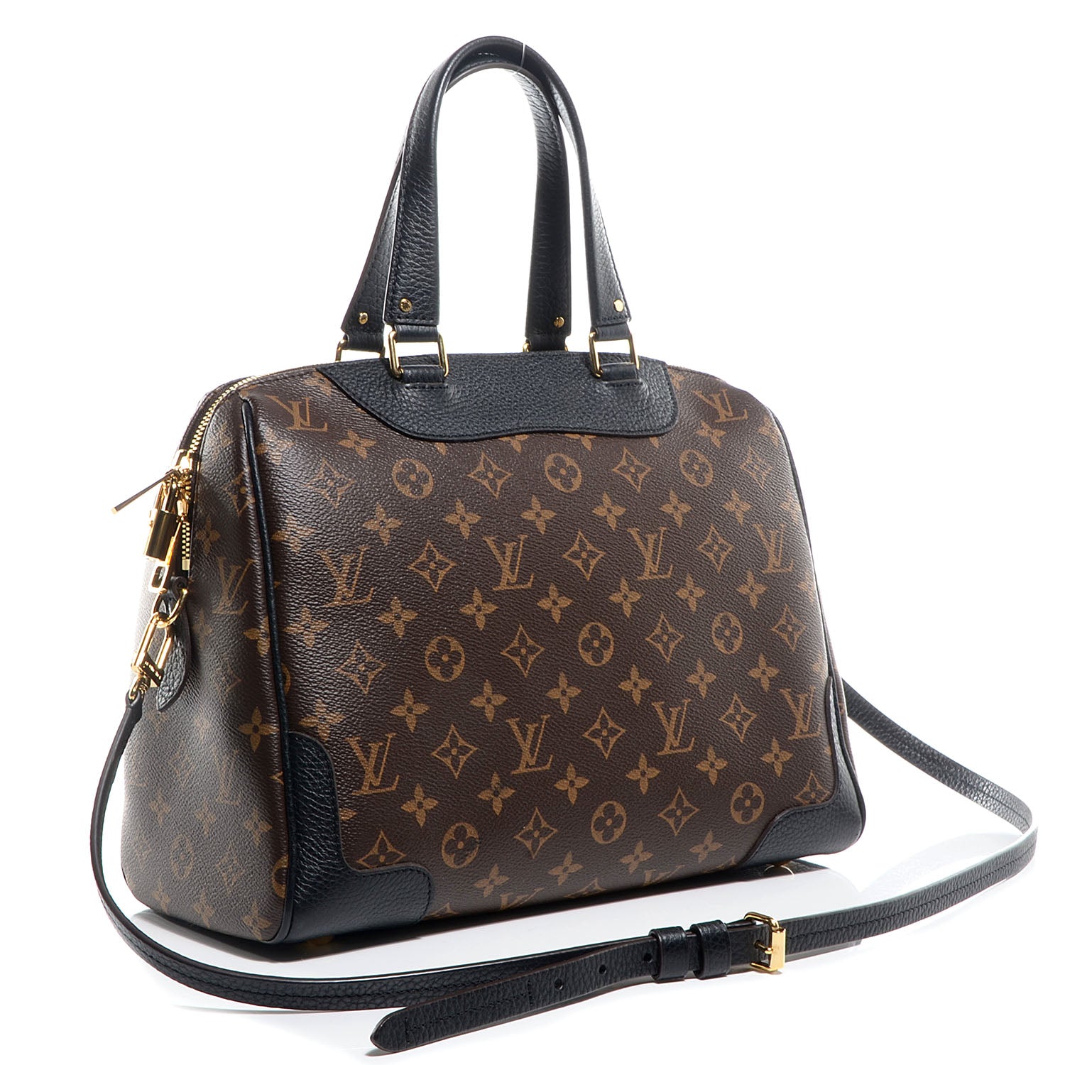 Louis Vuitton Monogram Retiro NM Black 3 of 8