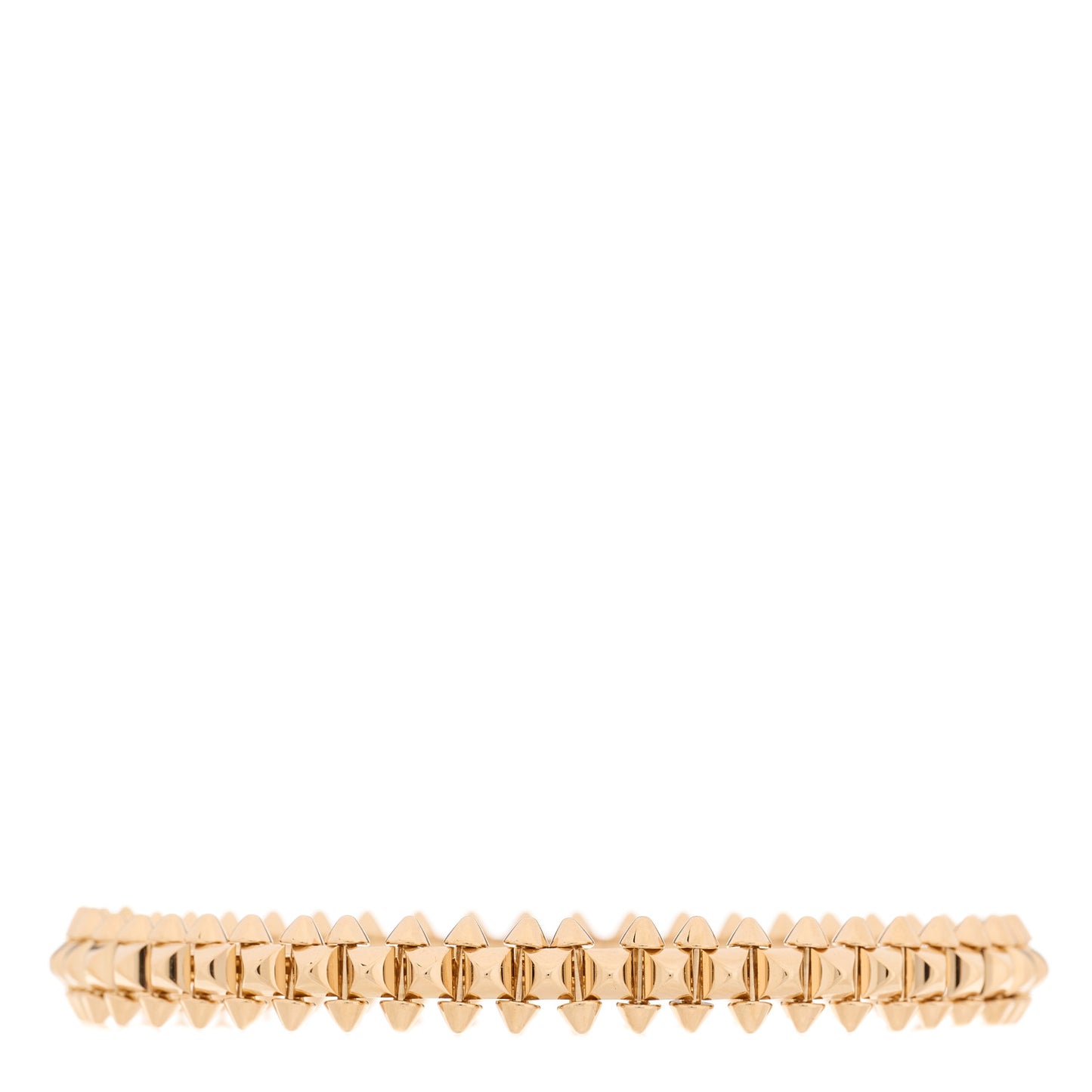 18K Pink Gold Medium Clash De Cartier Bracelet 17