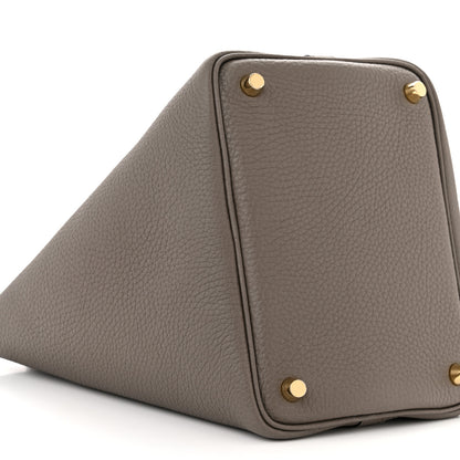 Hermes Taurillon Clemence Picotin Lock 18 PM Etain 9 of 11