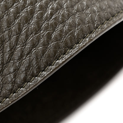 Saint Laurent Grained Deerskin Bea Tote Light Musk 26 of 29