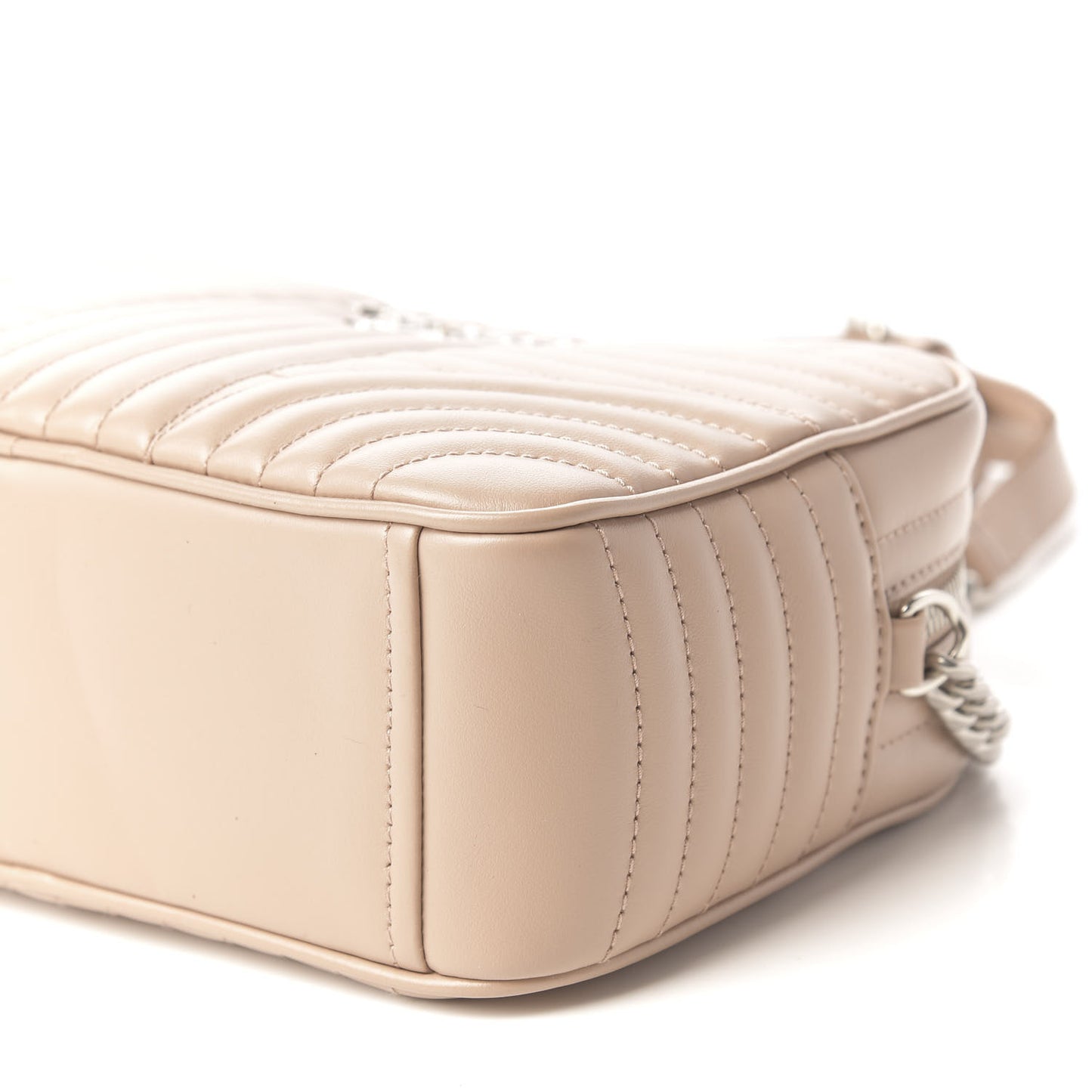 Soft Calfskin Diagramme Camera Bag Cipria