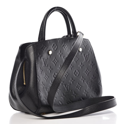 Louis Vuitton Empreinte Montaigne BB Black 4 of 8