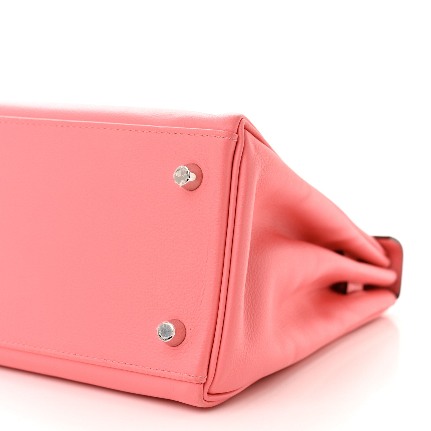 Hermes Evercolor Verso Kelly Retourne 28 Rose D'ete Terre Battue 10 of 11