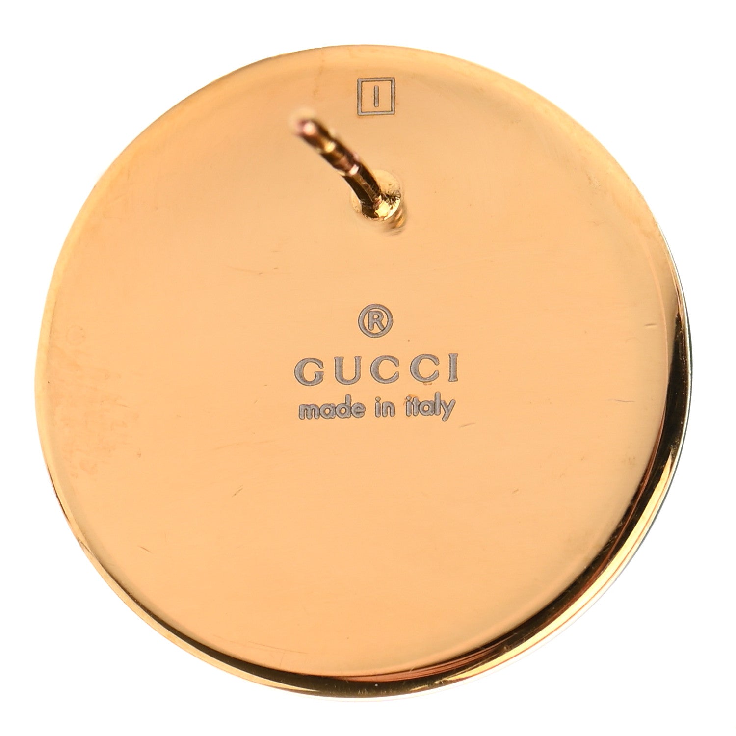 Gucci Resin Web Stud Earrings 4 of 4