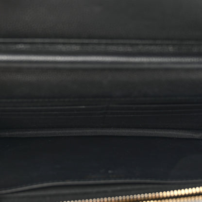 Chanel Caviar Quilted Golden Class Wallet On Chain WOC Black 6 of 12