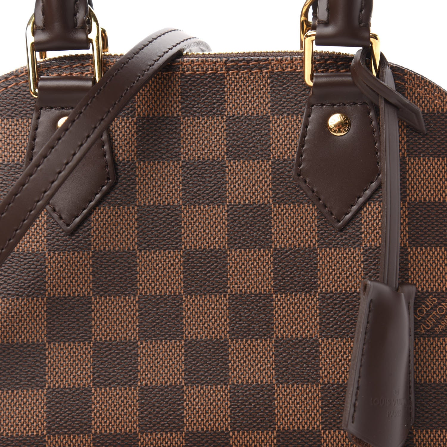 Louis Vuitton Damier Ebene Alma BB 9 of 10