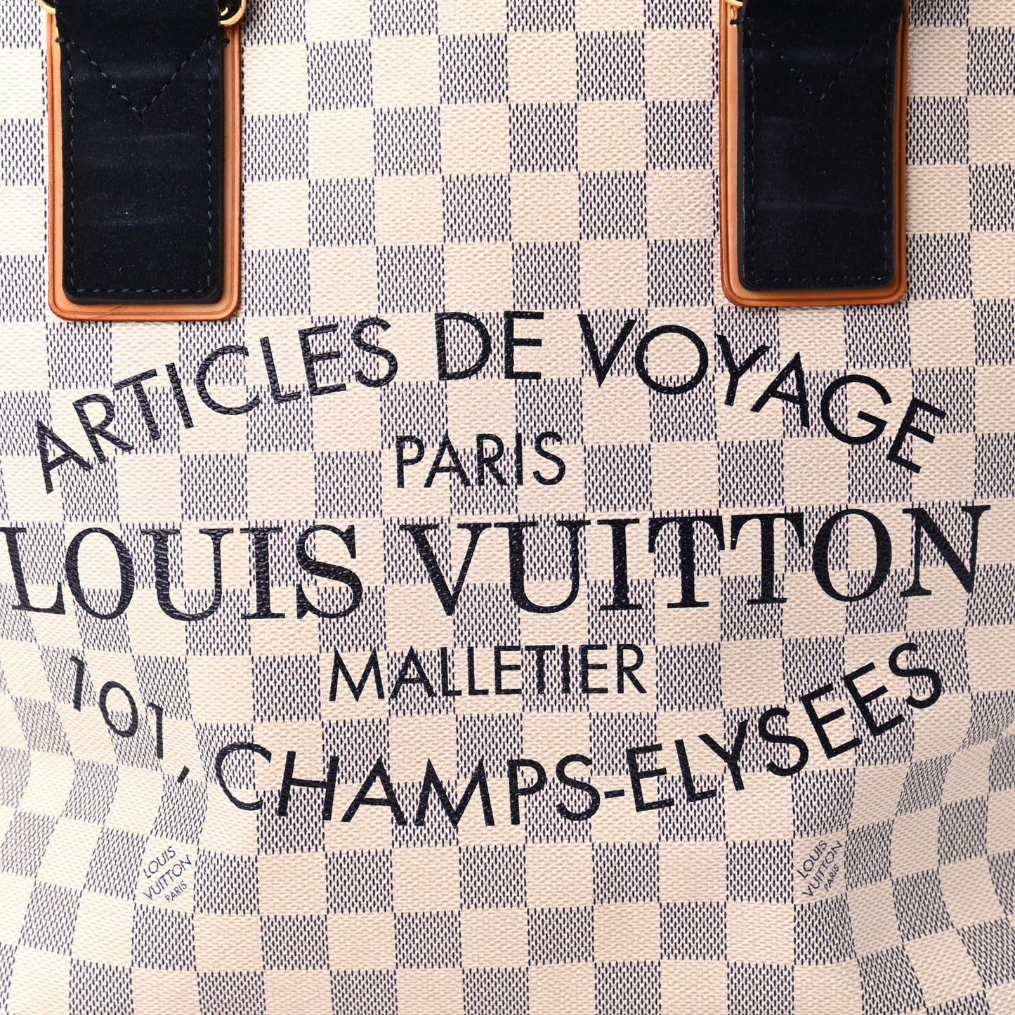 Damier Azur Beach Cabas PM