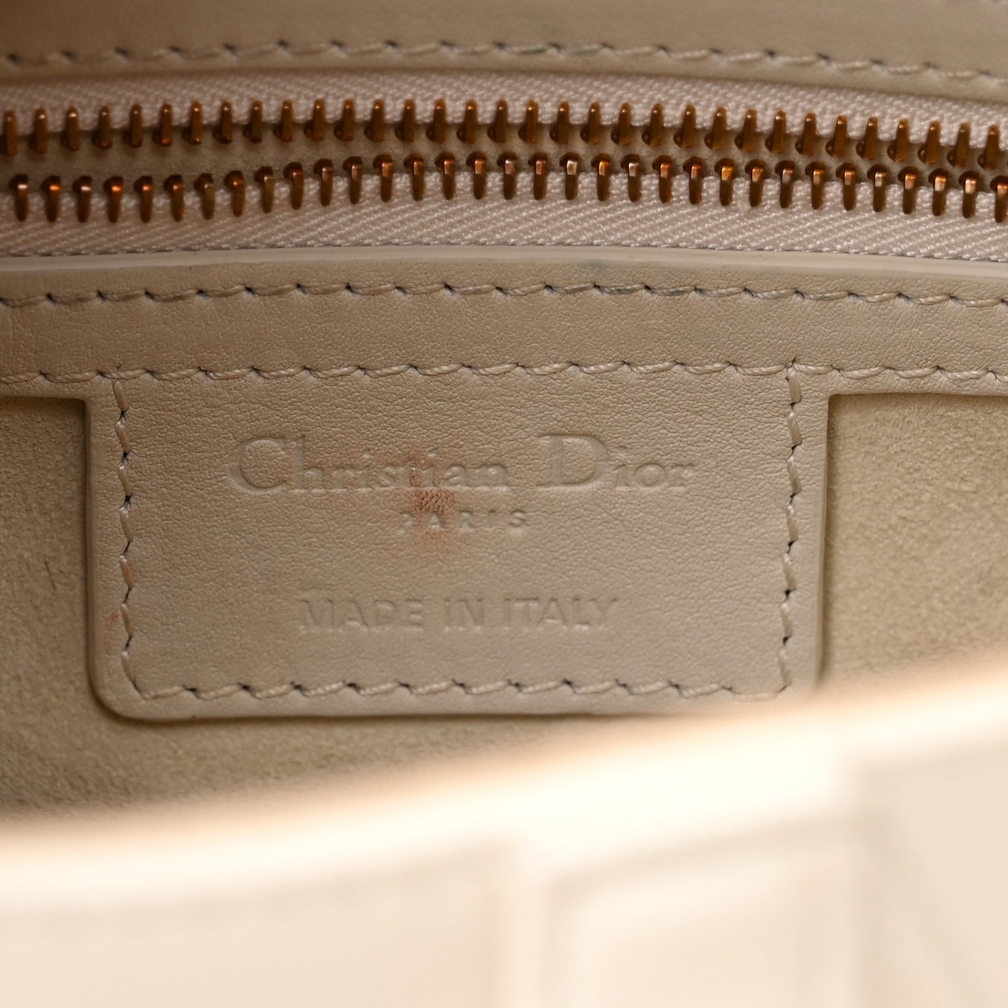 Ultra Matte Calfskin Saddle Bag Off White