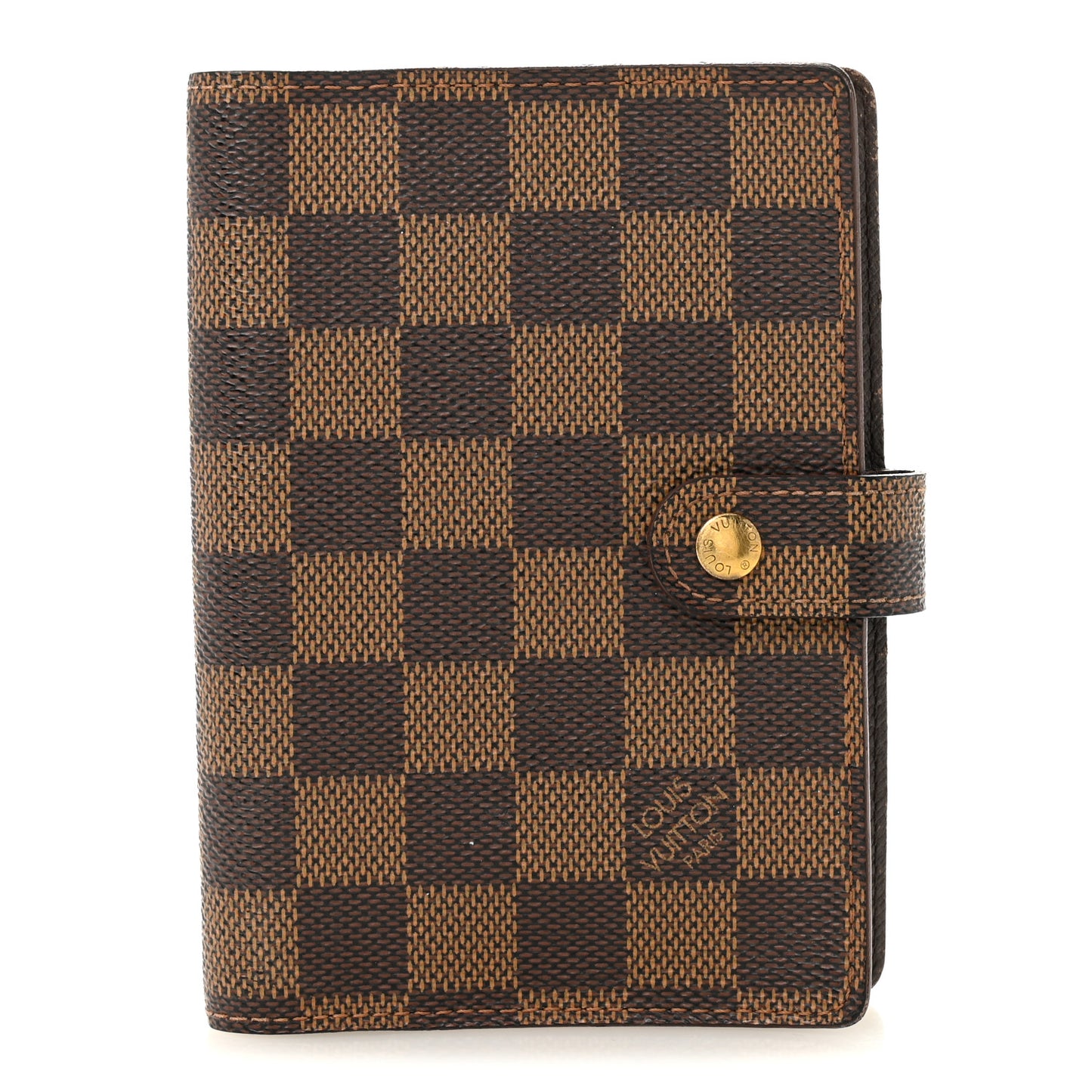 Damier Ebene Small Ring Agenda Cover