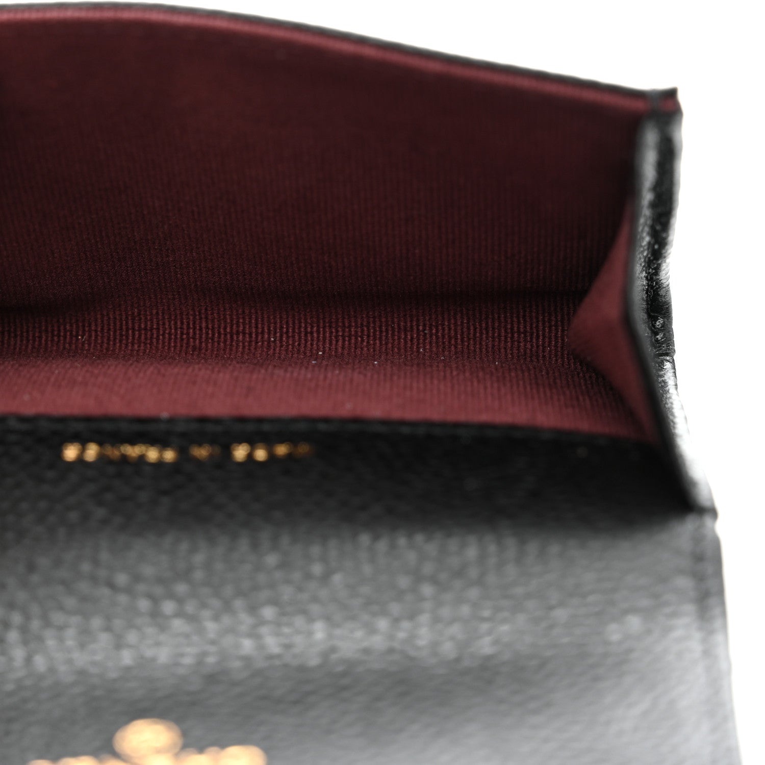 Chanel Caviar Quilted Flap Card Holder Wallet Black 5 of 9