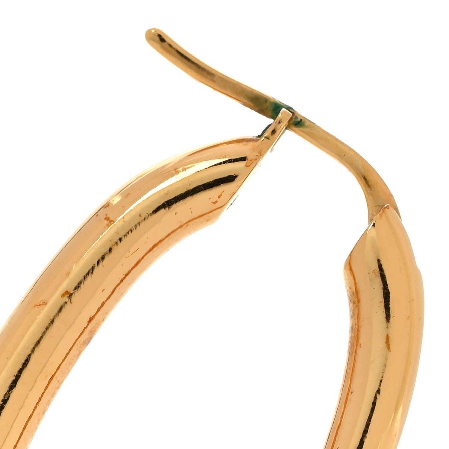 Louis Vuitton Metal Fall In Love Hoop Earrings GM Gold 5 of 5