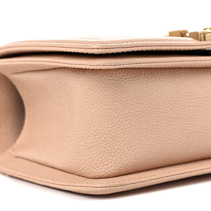 Chanel Caviar Quilted Small Boy Flap Beige Beige 8 of 9