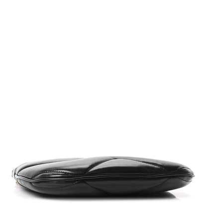 Gucci Calfskin Matelasse GG Marmont Half Moon Hobo Black 4 of 10