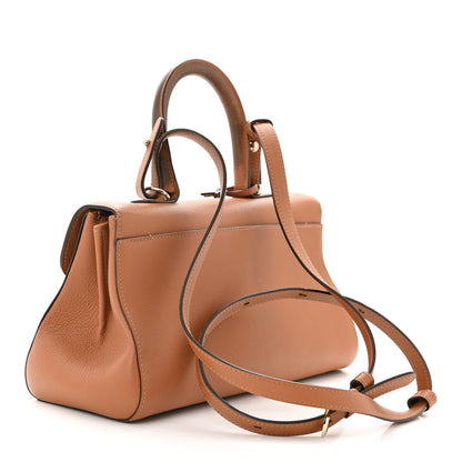 Delvaux Calfskin Mini Brillant East West Satchel Natural 4 of 12