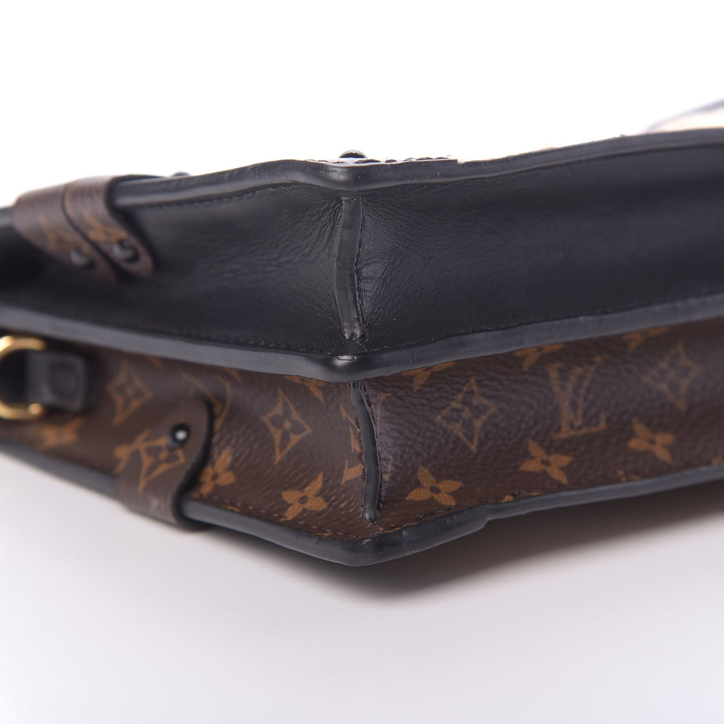 Reverse Monogram Trunk Clutch