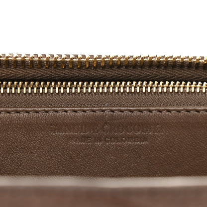 Nancy Gonzalez Crocodile Zip Continental Wallet Taupe 7 of 8