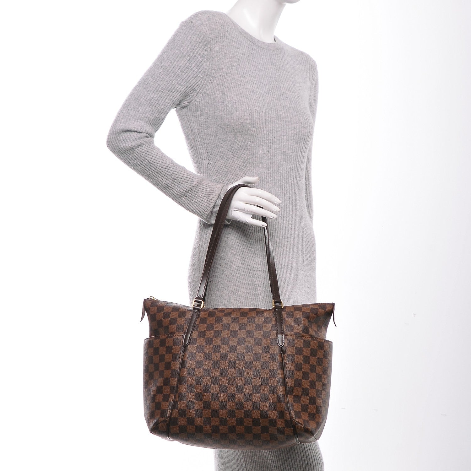 Louis Vuitton Damier Ebene Totally MM 2 of 7