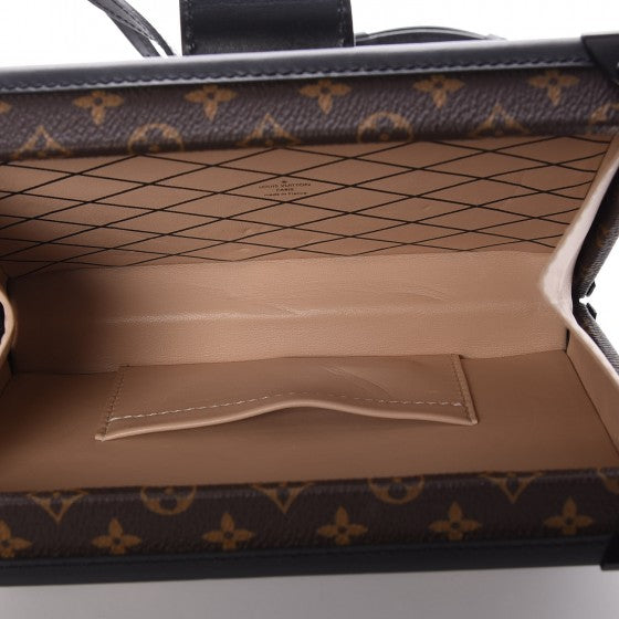Louis Vuitton Monogram Petite Malle Black 5 of 7